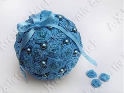 How to Make Crepe Paper Flower Ball - Handmade Decoration .