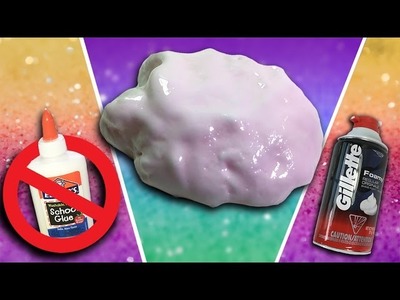How to make Fluffy Slime without Glue, Borax, Detergent, or Starch.