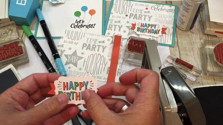 How to make fun Birthday Cards for anyone on your list!