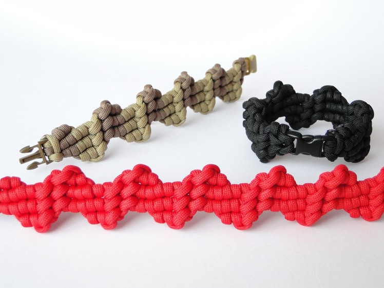 How to Make „Heartbeats“ Paracord Survival Bracelet By CreationsByS