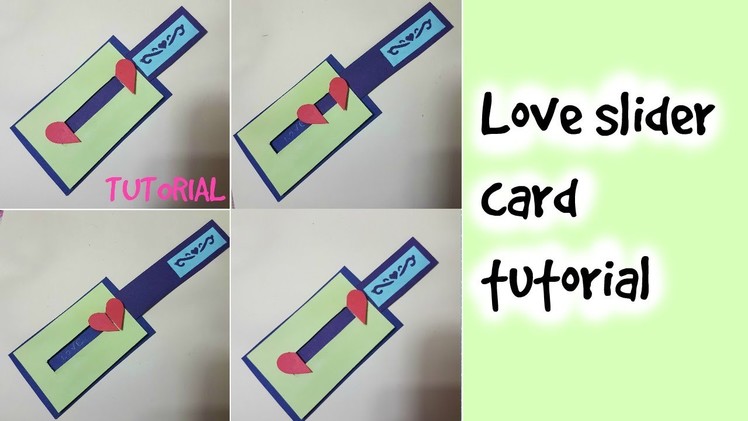 How to make Love slider card