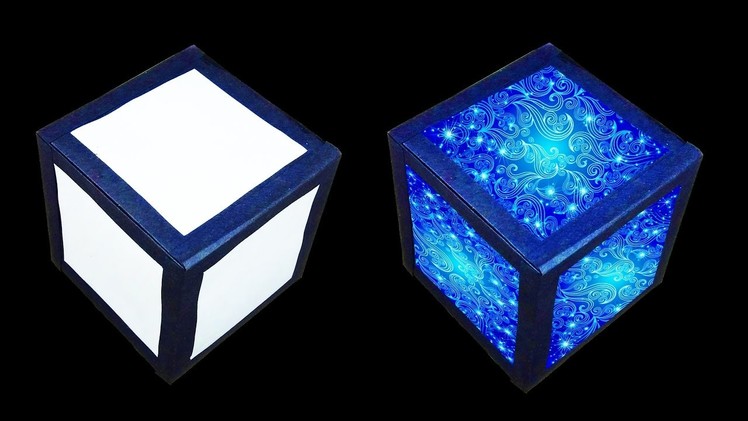 How to make Magic Lantern Cube (Christmas and Home Decorating Crafts) : HD