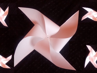 How to make paper fan for kids in 3 min