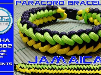 How To Make   Paracord Bracelet Welcome to Jamaica 2016