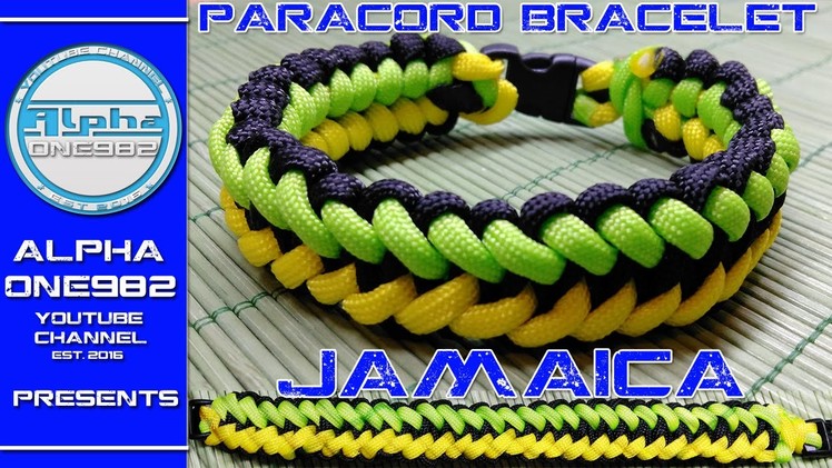 How To Make   Paracord Bracelet Welcome to Jamaica 2016