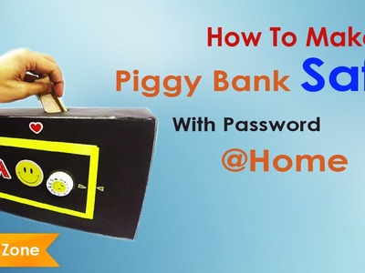 How to make Piggy Bank Safe Password protected Piggy Bank