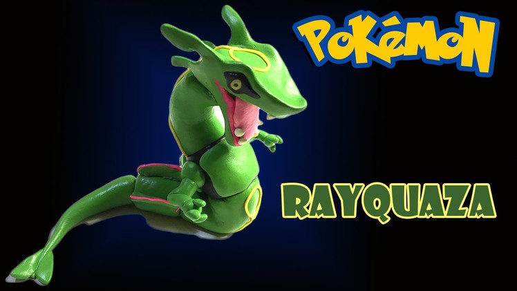 How to make Rayquaza | Pokemon GO | Bunbum's Playdoh.Clay tutorial video
