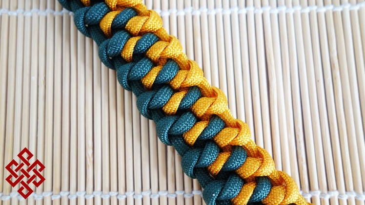 How to Make the Snake Knot Bar Paracord Bracelet Tutorial