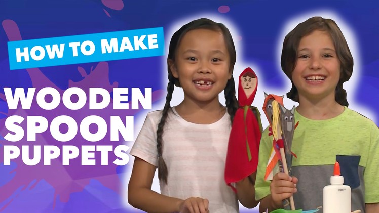 How to Make Wooden Spoon Puppets