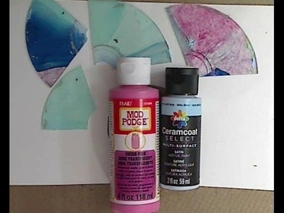 How to Paint CD's -Sigrids Way