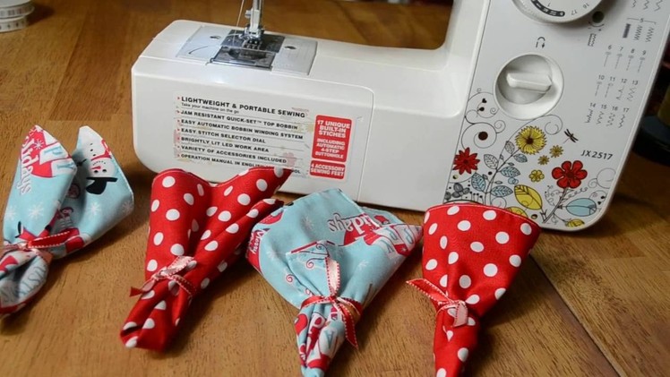 How To Sew 4 Fabric Napkins At The Same Time!
