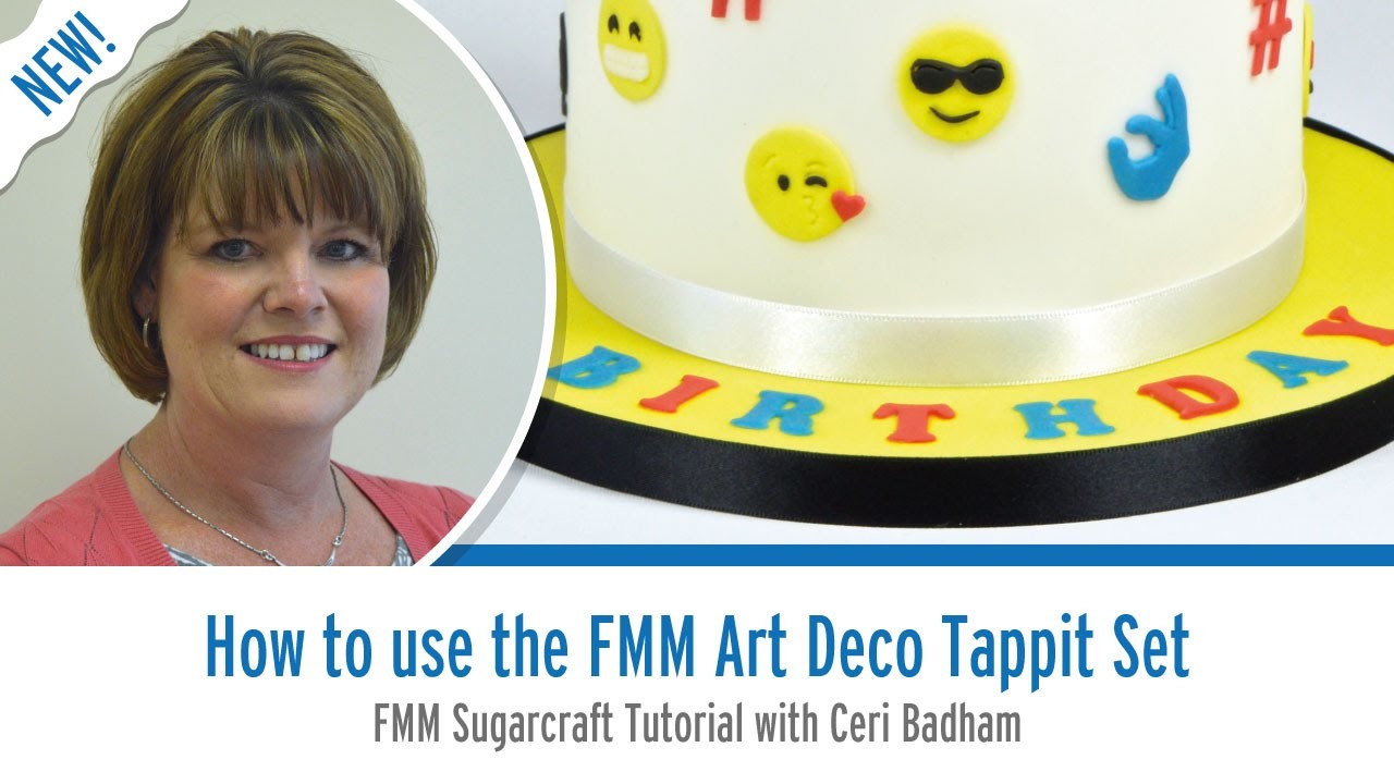 How to use the FMM Art Deco Tappit Set