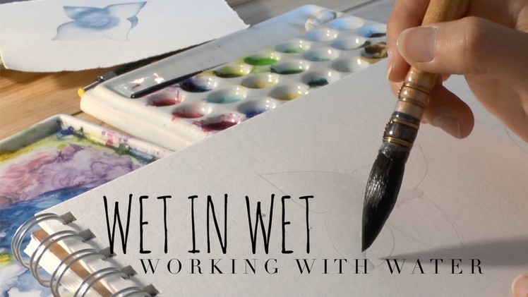 How to Use Watercolor: How much Water in Watercolor