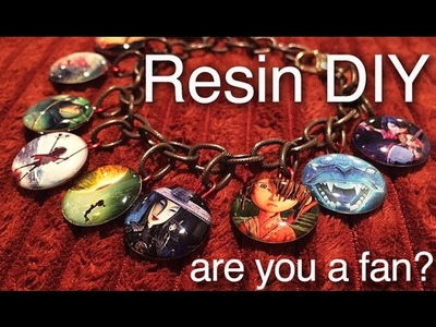 MOVIE Themed RESIN Jewelry HOW-TO   by little-windows.com