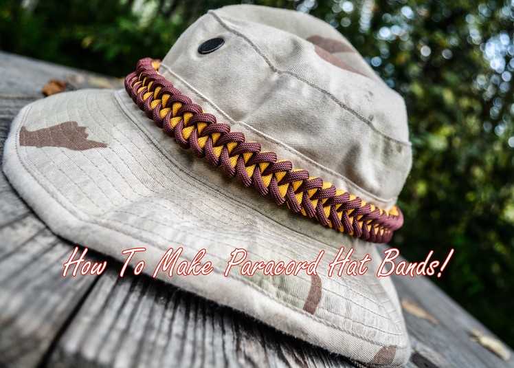 Paracord Tricks, How To Make A Band For Your Hats-AlaskanFrontier1