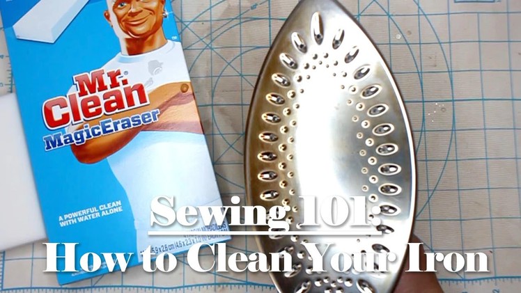 Sewing 101: How To Clean Your Iron
