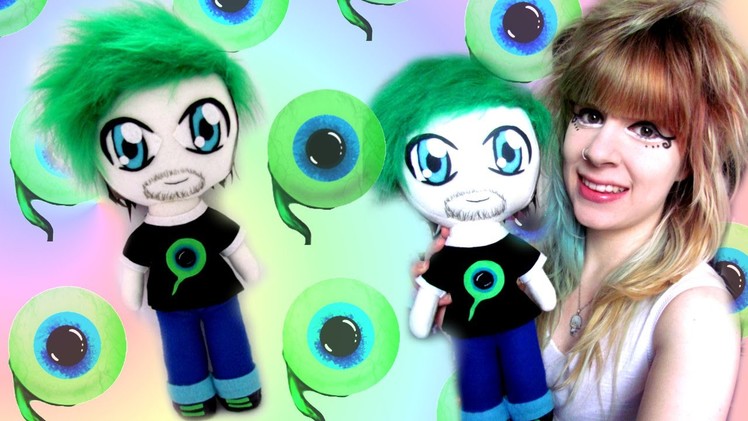 CUTE EXCLUSIVE TUTORIAL: How to make a JackSepticEye plushie- Cloctor Creations