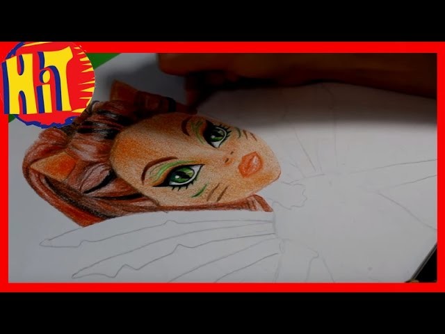 DIY - How to Draw Movie Dolls. Narysuj Lalki z Filmów: Monster High Barbie & Ever After High
