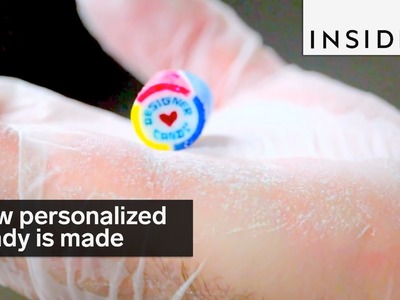 Here’s how personalized candy is made