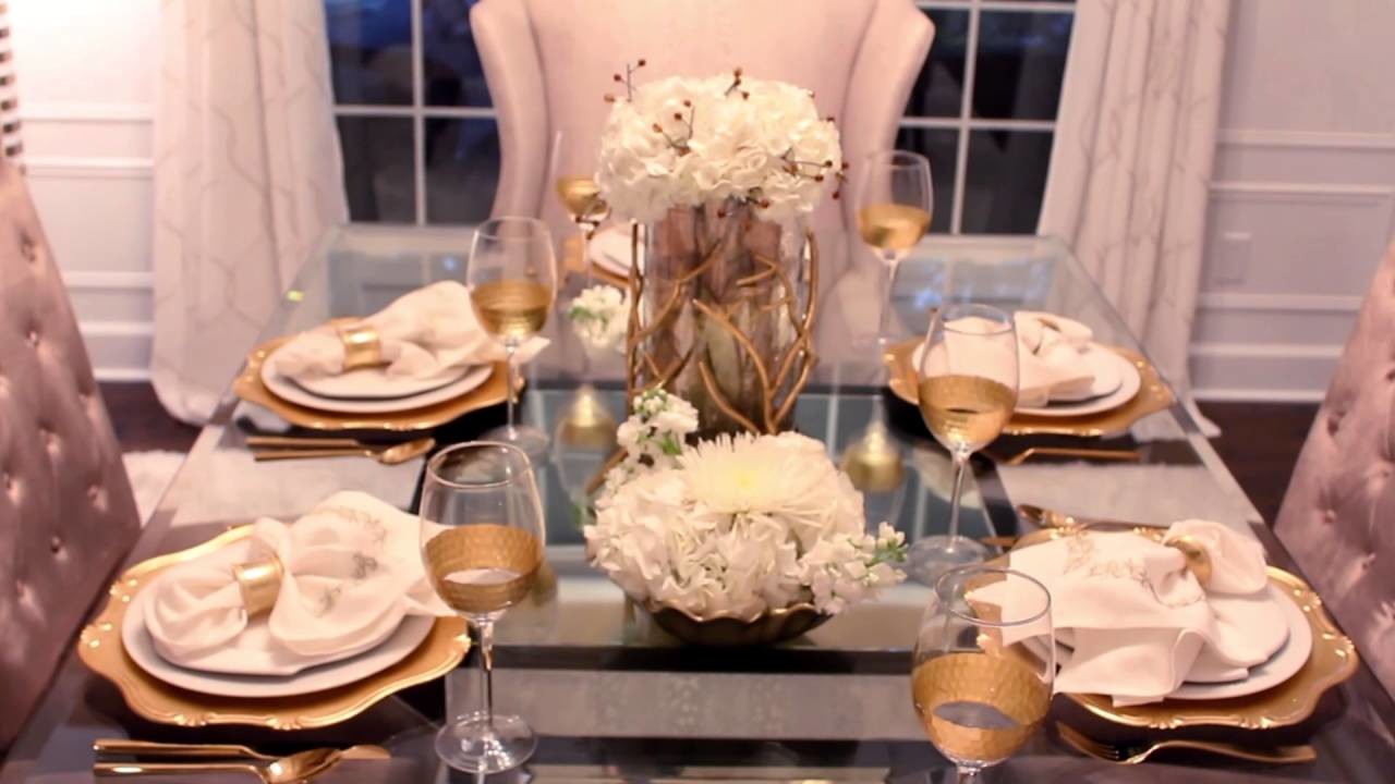 How To Create An Elegant And Timeless Table Scape