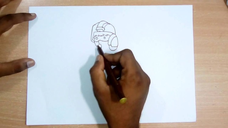 How to draw a Luke Skywalker | star wars cartoon characters | Step by Step drawing for kids