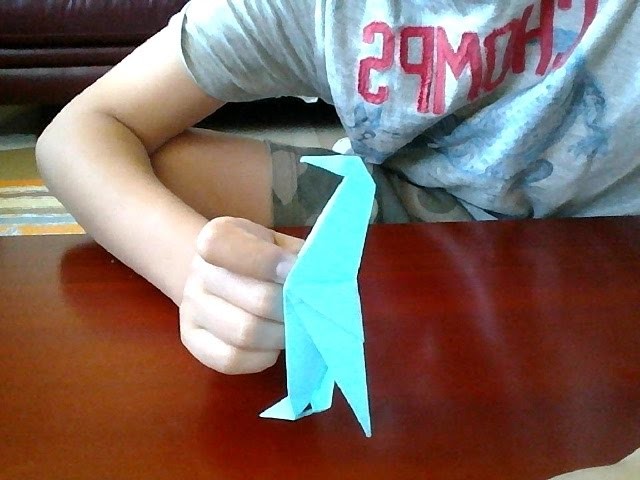 How to Fold an Origami Penguin