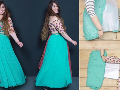 How To Fold Your Anarkali Perfectly | Glamrs.com