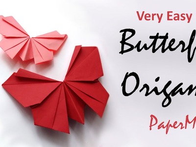 How to make a beautiful Butterfly with Paper | Butterfly Oirgami | DIY | PaperMade