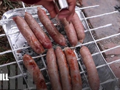 HOW TO MAKE A DISPOSABLE GRILL