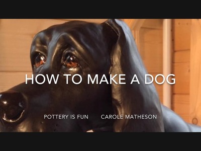 How to Make a Dog - Making Animals Out Of Clay - Pottery is Fun!