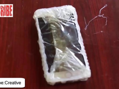 HOW TO MAKE A PHONE CASE WITH HOT GLUE
