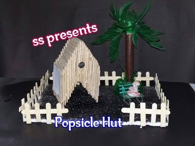 How to make a popsicle stick craft -HUT