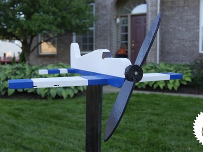 How to Make an Airplane Whirligig | Free Template!