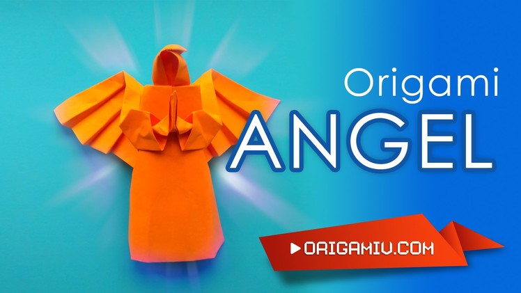 How to make an angel out of paper - Origami Neal Elias