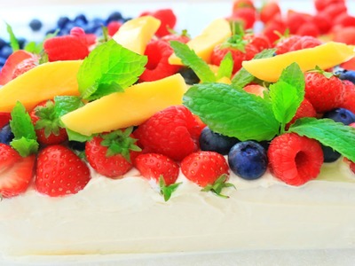 How To Make Fresh Fruit Cream Cake | Ogura Sponge Cake Recipe | Chinese Bakery Style Birthday Cake