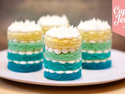 How to Make Mini Ombré Cakes | Cupcake Jemma