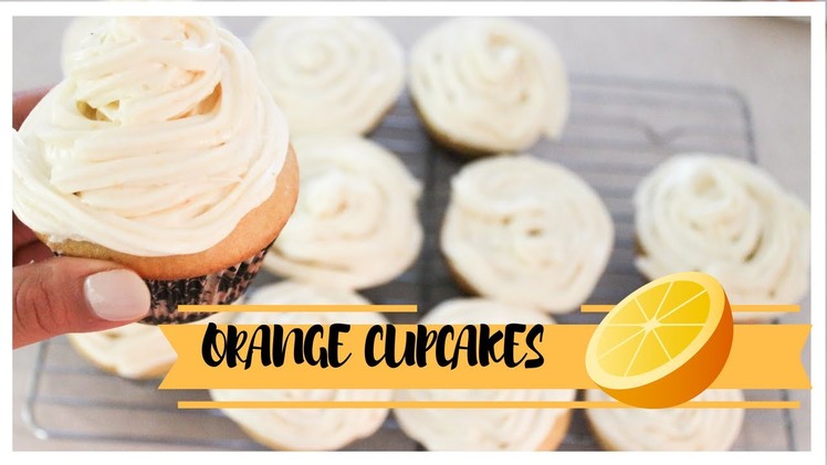 How to make Orange cupcakes
