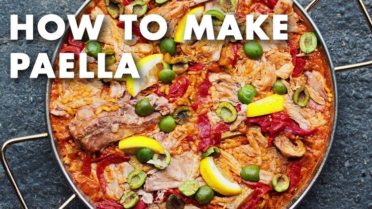 How to Make Paella - Technique Video