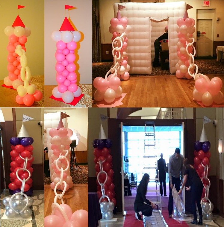 How to make Princess Balloon Decorations for frozen, sophia the first or any other disney princess p