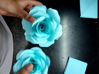 How to make realistic and easy paper roses (complete tutorial)