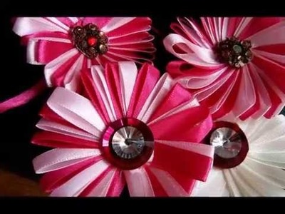 How to make ribbon flower