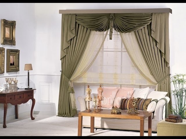 How to make swags and tails curtains(Dly)