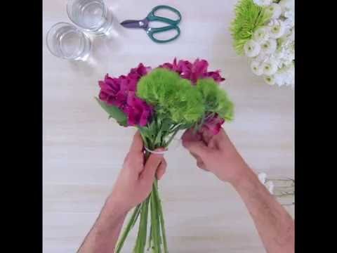 How To Make Three Easy Flower Arrangements Using One Bouquet