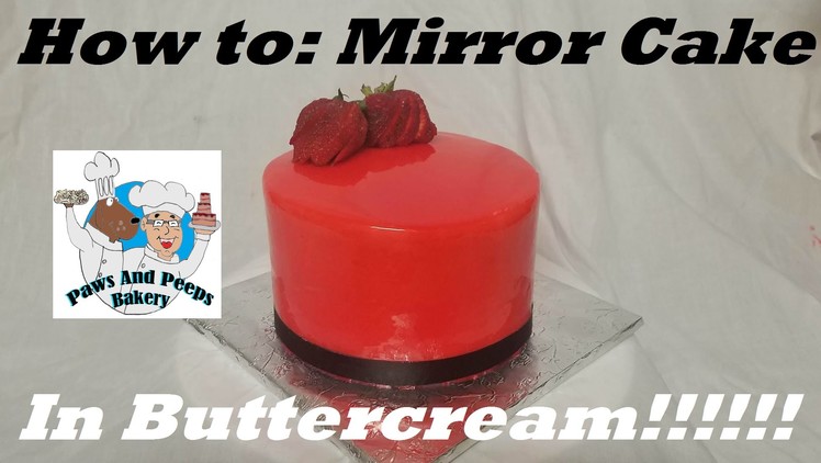 How to: Mirror Cake with Buttercream with Chef Ray Gutierrez