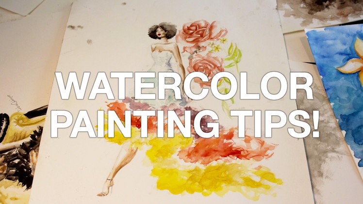 How to Paint With Watercolors! (TuesDIY)