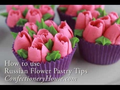 How to Use Russian Pastry Tips by Confectionery house