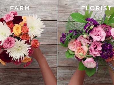 How Your Bouq Arrives: Farm vs. Florist