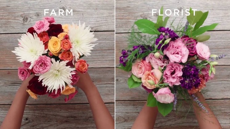 How Your Bouq Arrives: Farm vs. Florist