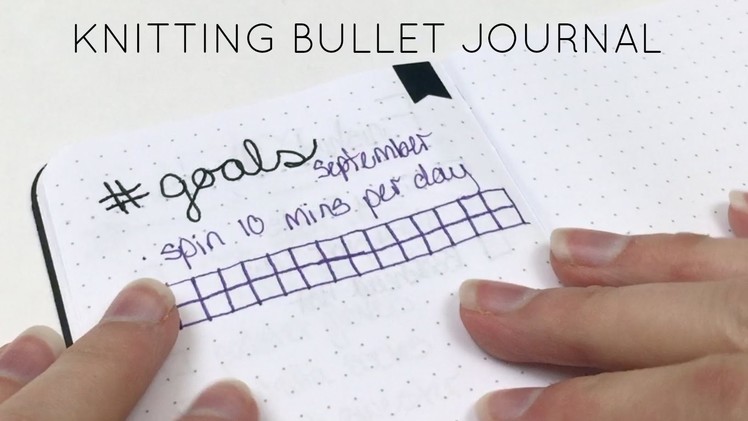 Knit.Plan With Me: Knitting Bullet Journal Update | GLAK