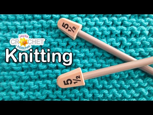 Knitting for Beginners - Garter Stitch Washcloth Pattern